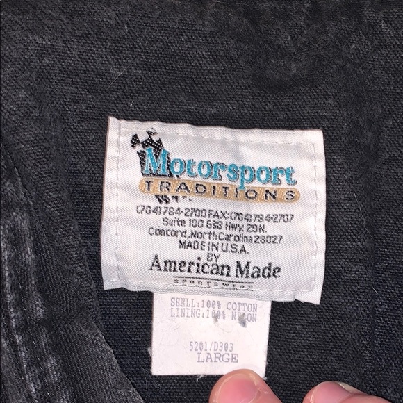 Denim zip up Winston Cup jacket! - Picture 2 of 4